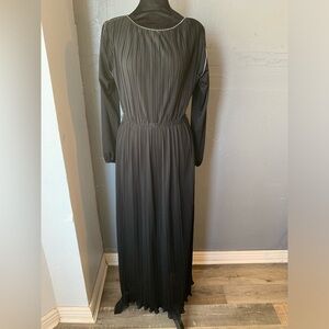 Vintage Hal Ferman Black Pleated cocktail Dress – ILGWU Union Made Size 10 glam